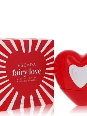 Escada Fairy Love Heart-Shaped Bottle - Red and White